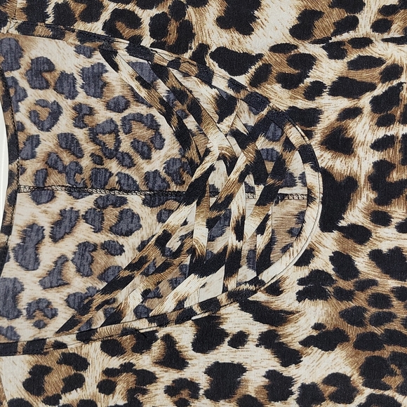 Fit and Flate cheetah print dress - Picture 2 of 3